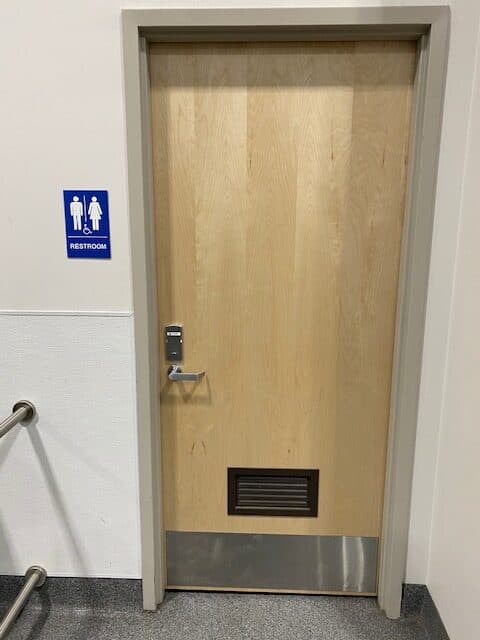 Commercial security doors