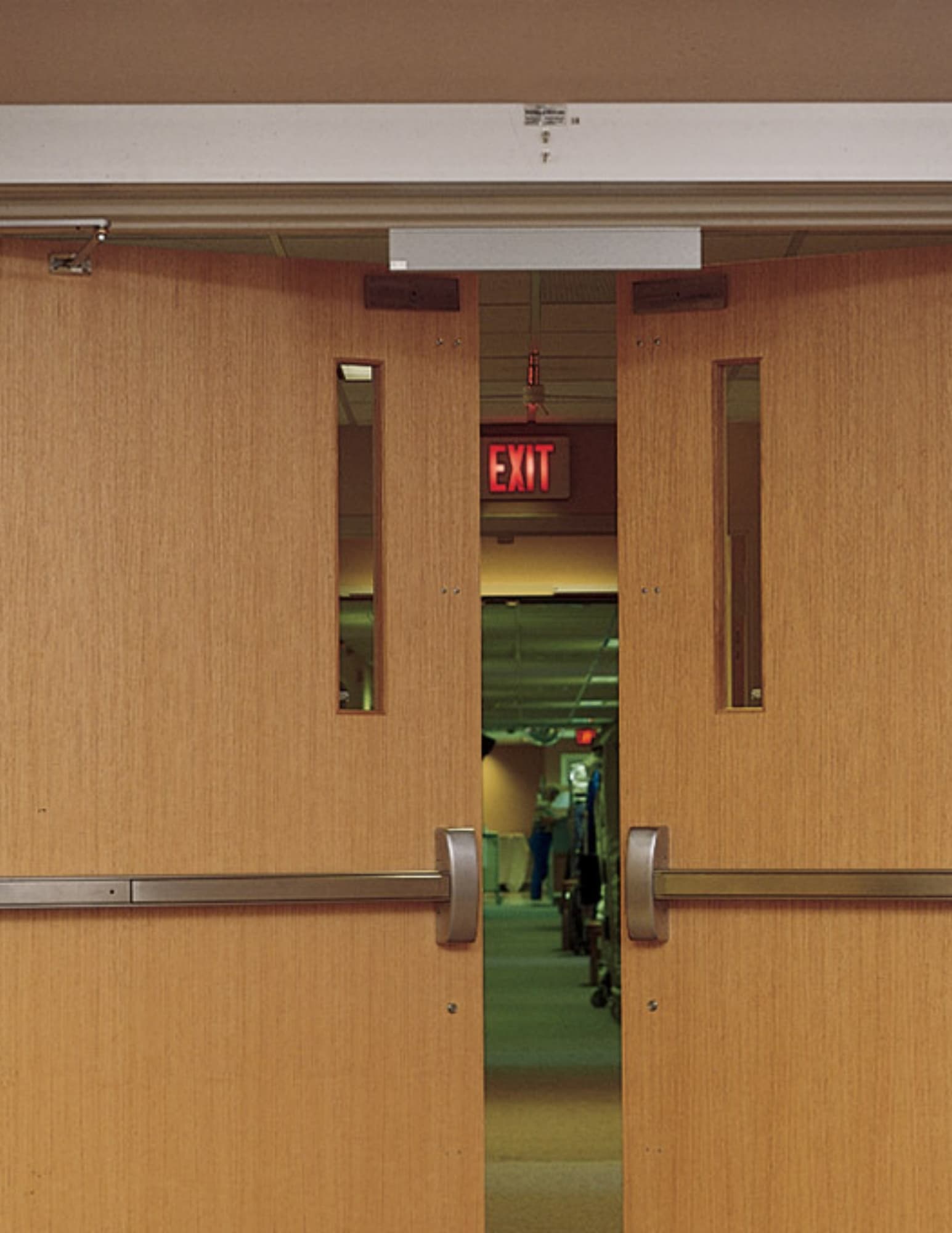 Handicap operator doors